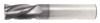 19/32" End Mill Single End Square. Flute Length 1-1/4" - OAL 3-1/2" - 2 Flutes AlTiN Coat