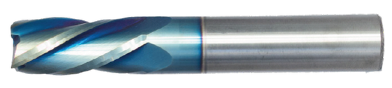 13/32" End Mill Single End Square. Flute Length 1" - OAL 2-3/4" - 3 Flutes Sky Coat