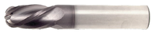  41/64" End Mill Single End Ball. Flute Length 1-1/2" - OAL 4" - 4 Flutes AlTiN Coated