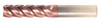 1/2" End Mill Single End Square. Long Length. Flute Length 1-1/2" OAL 4" - 4 Flutes TiCN Coated