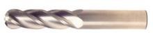  5/16" End Mill Single End Ball Nose. Long Length. Flute Length 1-1/8" OAL 3" - 4 Flutes Uncoated