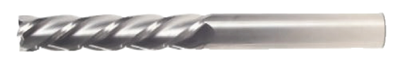 5/8" End Mill Single End Square. Extra Long Length. Flute Length 3" OAL 6" - 2 Flutes Uncoated