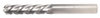 3/8" End Mill Single End Ball. Extra Long Length. Flute Length 1-1/2" OAL 6" - 2 Flutes Uncoated