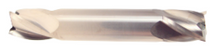  1/32" End Mill Double End Square. Stub Length. Flute Length 1/16" OAL 1-1/2" - 4 Flutes Uncoated
