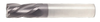 3/8" End Mill Single End Square. Corner Radius .090" - Shank OD 3/8'' Flute Length 1-1/8" OAL 4" - 2 Flutes - AlTiN Coated