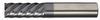 5/8" End Mill Single End. High Performance 45 Degree Helix. Shank OD 5/8" Flute Lenght 2-1/4" OAL 5" Corner Radius 0.015" - 6 Flutes - HTC Coated