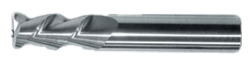 5/16" End Mill High Performance. 45Â° LOC 7/8" OAL 3" - 2 Flutes Uncoated