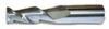 3/8" End Mill High Performance. 45-Degree LOC 1" OAL 2-1/2" - 3 Flutes Uncoated