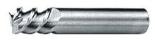  1" End Mill High Performance. 60Â° LOC 1-3/4" OAL 4" - 3 Flutes Uncoated