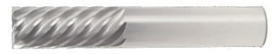 1" End Mill Single End Square. Tough Mill. Flute Lenght 2" OAL 4" - 5 Flutes Uncoated