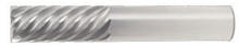 3/16" End Mill Single End Square. Tough Mill. Flute Lenght 5/16" OAL 2" - 5 Flutes Uncoated