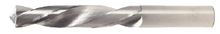  Solid Carbide Drill Jobber Length. Cutter Diameter 1/4". Flute Length 2". OAL 3-1/4" - 2 Flutes - 118 Degree Point - Uncoated