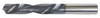 Solid Carbide Drill Jobber Length. Cutter Diameter 7/64". Flute Length 1-1/4". OAL 2-1/4". 2 Flutes - 118 Degree Point - AlTiN