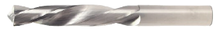  Solid Carbide Drill Jobber Length. Cutter Diameter S. Flute Length 2-1/2". OAL 4" - 2 Flutes - 118 Degree Point - Uncoated