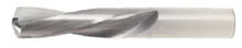  Solid Carbide Drill Screw Machine. Cutter Diameter U. Flute Length 1-13/16". OAL 3-1/8" - 2 Flutes - 135 Degree Split Point - Uncoated
