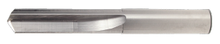  Solid Carbide Straight Flute Drill. Cutter Diameter 13/64". Flute Length 1-3/16". OAL 2-1/4" - 2 Flutes - 140 Degree Split Point - Uncoated