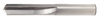 Solid Carbide Straight Flute Drill. Cutter Diameter 27/64". Flute Length 2". OAL 3-3/8" - 2 Flutes - 140 Degree Split Point - Uncoated