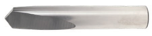 Solid Carbide Spade Drill. Cutter Diameter 1/2". OAL 3". Uncoated