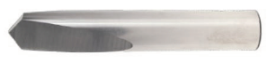 Solid Carbide Spade Drill. Cutter Diameter 1/8". OAL 1-1/2". Uncoated