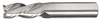1/4" Spoon Cutter - Center Cut. Single End with 38 Degree Helix. Shank OD 1/4" - LOC 3/4" - OAL 2-1/2" - Corner Radius 0.030" - 3 Flutes for Aluminum & non-ferrous machining. Uncoated