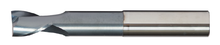  3/8" End Mill Single End Square. Long Reach. Shank OD 3/8" LOC 1/2" OAL 4" - 2 Flutes AlTiN Coated