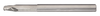 5/8" End Mill Single End Ball. Long Reach. Shank OD 5/8" LOC 3/4" OAL 6" - 2 Flutes Uncoated