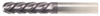 3/8" End Mill Single End Ball. Extra-Extra Long Lengths. Shank OD 3/8" Flute Length 4" OAL 7" - 2 Flutes - AlTiN Coated