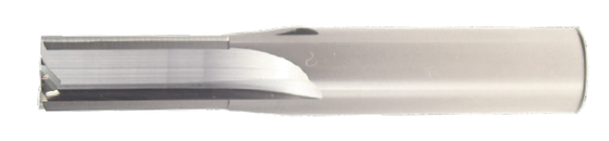 3/16" End Mill Single End. Straight Flute. Shank OD 3/16" Flute Length 5/8" OAL 2" - 4 Flutes - Uncoated