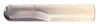 5/16" Beefy End Mill Center Cut Single End Straight Flute LOC 13/16" OAL 2-1/2" - 2 Flutes Uncoated