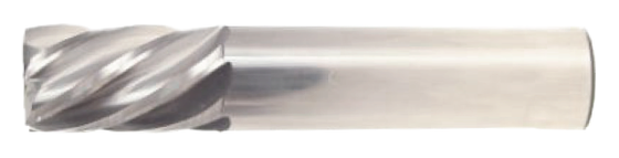 1/2" End Mill Single End Square. Shank OD 1/2" Flute Length 1" OAL 3" - 6 Flutes - Uncoated