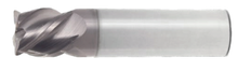  5/8" Stub End Mill Single End Square; Flute Length 1" OAL 3" - 4 Flutes AlTiN Coated - Hot Mill