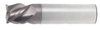 3/4" Stub End Mill Single End Square; Flute Length 1" OAL 3" - 4 Flutes AlTiN Coated - Hot Mill