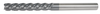 3/16" End Mill Variable Single End; Extra Long; Flute Length 1-1/8" OAL 3" - 4 Flutes AlTiN - Hot Mill