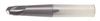 1/8" Profiling End Mill; Ball Nose; Shank OD 1/4" Flute Length 1/4"; OAL 4" - 2 Flutes AlTiN Coat