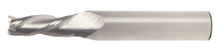  3/16" End Mill Single End Square. Tapered Mill. Shank OD 1/4" - LOC 1-3/4" OAL 2-1/2" - 3 Flutes Brite