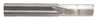 1/8" Router. 2 Flutes Straight - Flute Length 1/2" Shank OD 1/8" OAL 1-1/2" - Uncoated