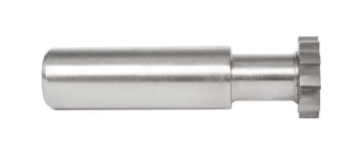 3/4" Keyset Cutter with Hardened Steel Shank. ANSI 506 - Face Width 5/32" OAL 2-5/32" Shank OD 1/2" - 10 Flutes - Uncoated