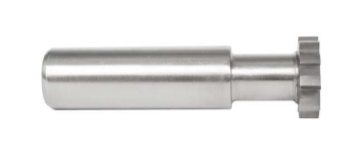 5/8" Keyset Cutter with Hardened Steel Shank. ANSI 305 - Face Width 3/32" OAL 2-3/32" Shank OD 1/2" - 10 Flutes - Uncoated